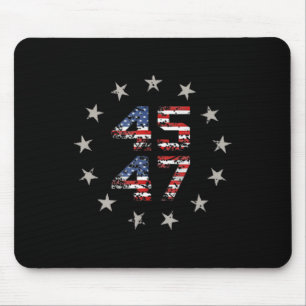 Trump 47 Making America Great Again Gulf Of United Mouse Pad
