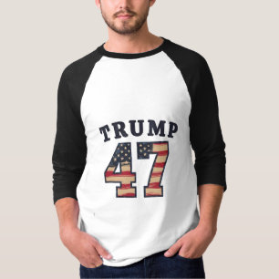 Trump 47 Proud Maga American inauguration Day  T-Shirt