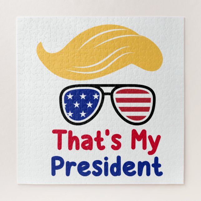 Trump 47 - That's My President  Jigsaw Puzzle (Vertical)