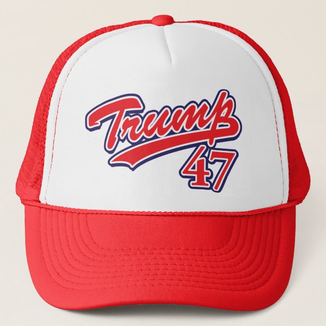 Trump-47 Trucker Hat (Front)