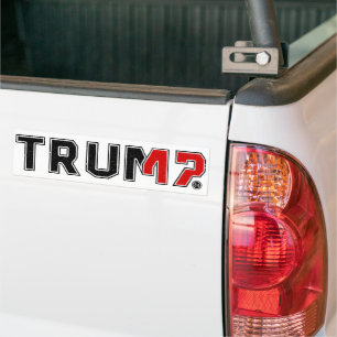 TRUMP 47   TRUMP VANCE 2024 BUMPER STICKER