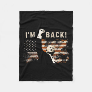 Trump 47th Presidential Inauguration Day Mega Vanc Fleece Blanket