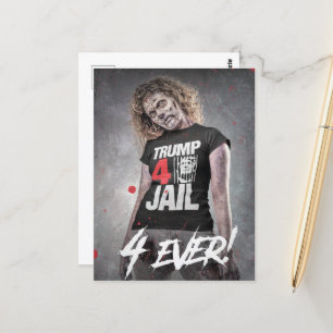 Trump 4 Jail Postcard