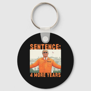 Trump 4 More Years Sentence 45 47 White House Dadd Key Ring