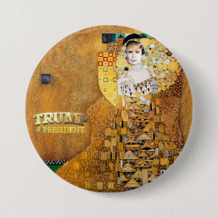Trump 4 President 7.5 Cm Round Badge