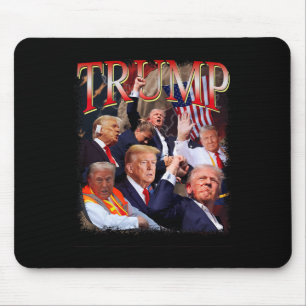 Trump 4eva 4th Of July Forever Love President We T Mouse Pad