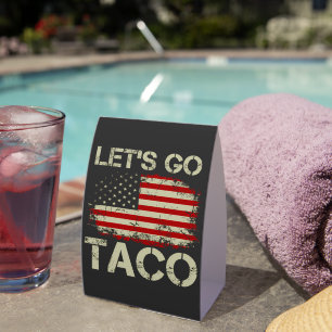 Trump Always Chickens Out Let's Go Taco