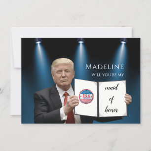Trump Amazing Maid of Honor Card