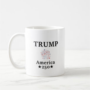 Trump America 250 Personalised Name Coffee Mug