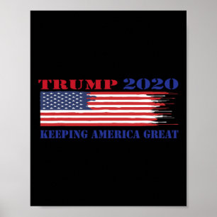 Trump America President Politics Patriot Gift Shir Poster