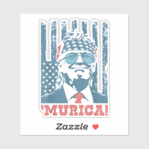 Trump American Flag 'Murica MAGA Patriotic