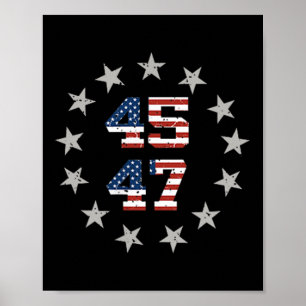 Trump Americas Gulf Mexico President Trump 45 47 O Poster