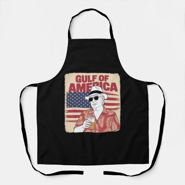 Trump America's Gulf Mexico President Trump  Apron (Front)