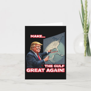 Trump Americas Gulf Mexico President Trump Card