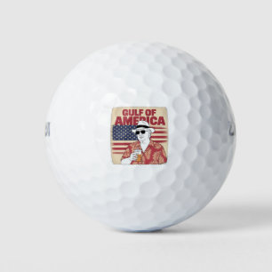 Trump America's Gulf Mexico President Trump  Golf Balls
