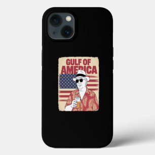 Trump America's Gulf Mexico President Trump iPhone 13 Case