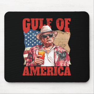 Trump America's Gulf Mexico President Trump Sombre Mouse Pad