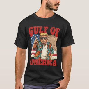 Trump America's Gulf Mexico President Trump Sombre T-Shirt