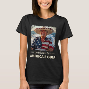 Trump America's Gulf Mexico President Trump Sombre T-Shirt