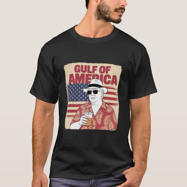 Trump America's Gulf Mexico President Trump  T-Shirt (Front)