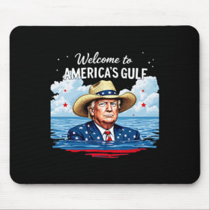 Trump America's Gulf Mexico President Trump With S Mouse Pad