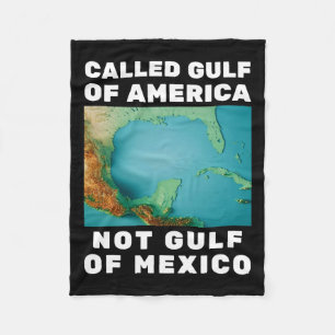 Trump America's Gulf Not Gulf Of Mexico Fleece Blanket