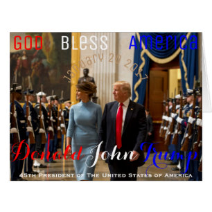 Trump and Melania Joint Armed Forces Honour Guard