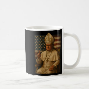 Trump As Vatican Church Pope Republican Make Vatik Coffee Mug