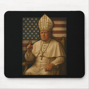 Trump As Vatican Church Pope Republican Make Vatik Mouse Pad