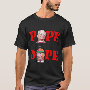 Trump As Vatican Church Pope Trump Funny Vatican C T-Shirt