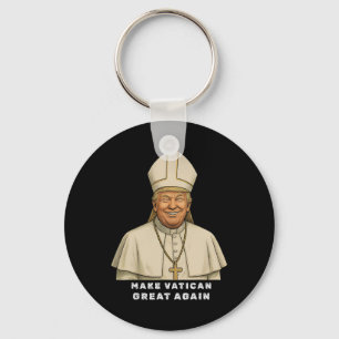 Trump As Vatican Church Pope Trump Make Vatikan Gr Key Ring