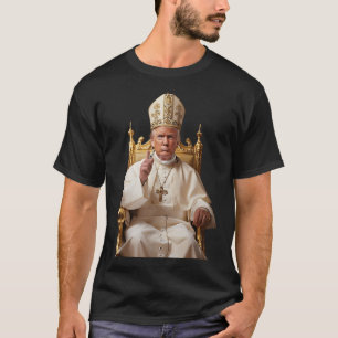 Trump As Vatican Church Pope Vatican Christian T-Shirt