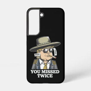 Trump Assassination Attempt Trump 2024 You Missed Samsung Galaxy Case
