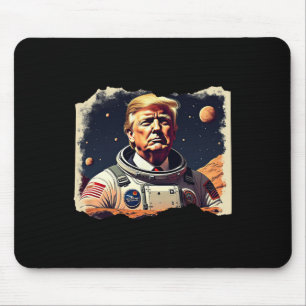 Trump Astronaut Occupy Mars Space Exploration Sola Mouse Pad