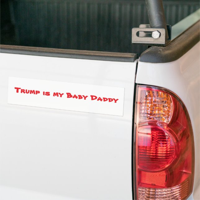 Trump baby daddy sticker (On Truck)