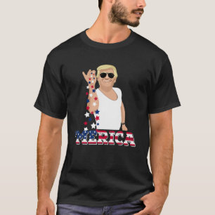 Trump Bae Funny 4Th Of July Trump Salt Freedom T-Shirt