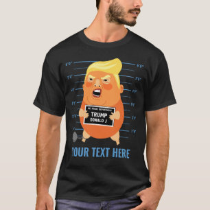 Trump Balloon Mugshot Funny T-Shirt