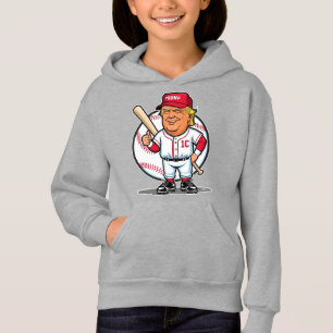 Trump Baseball Caricature