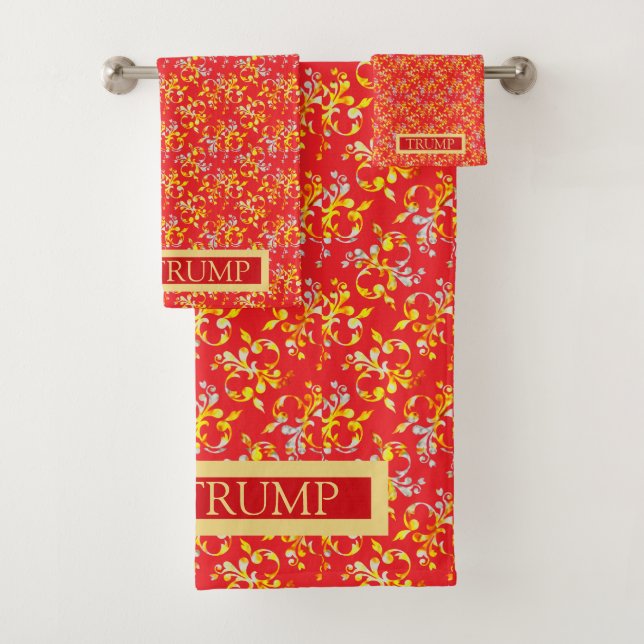 TRUMP BATH TOWEL SET (Insitu)