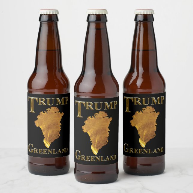 TRUMP  BEER BOTTLE LABEL (Bottles)