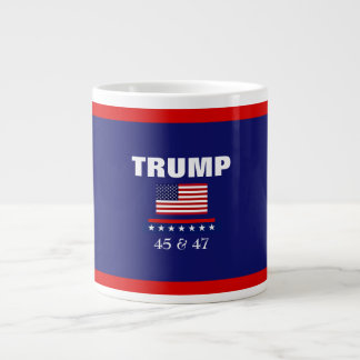 TRUMP BEST PRESIDENT EVER 45 & 47 JUMBO COFFEE MUG