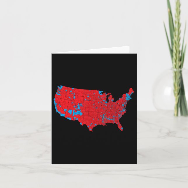 Trump Better Coverage 2024 Electoral Interactive M Card (Front)