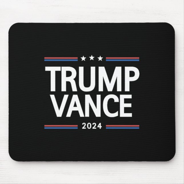 Trump Better Coverage Than 5g - 2 Sided Funny Poli Mouse Pad (Front)