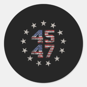 Trump Better Coverage Than 5g Can You Hear Us Now Classic Round Sticker