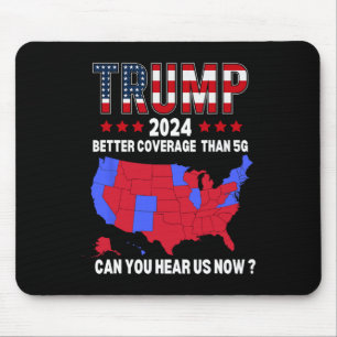 Trump Better Coverage Than 5g Usa Election Map Tru Mouse Pad