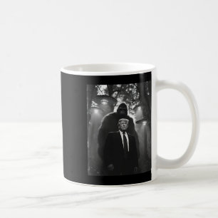 Trump Bigfoot Ufo Alien Encounter Uap Invasion Con Coffee Mug