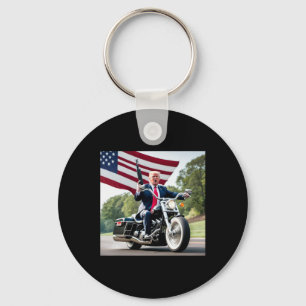 Trump Biker D Key Ring