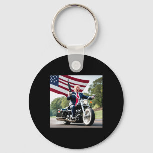 Trump Biker D Key Ring