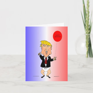 Trump Birthday Card