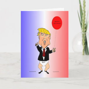 Trump Birthday Card Wishes